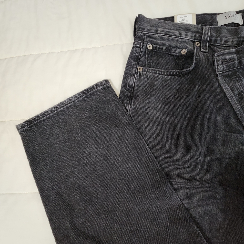 Agolde Shambles High Rise Criss Cross Jeans - Picture 11 of 12